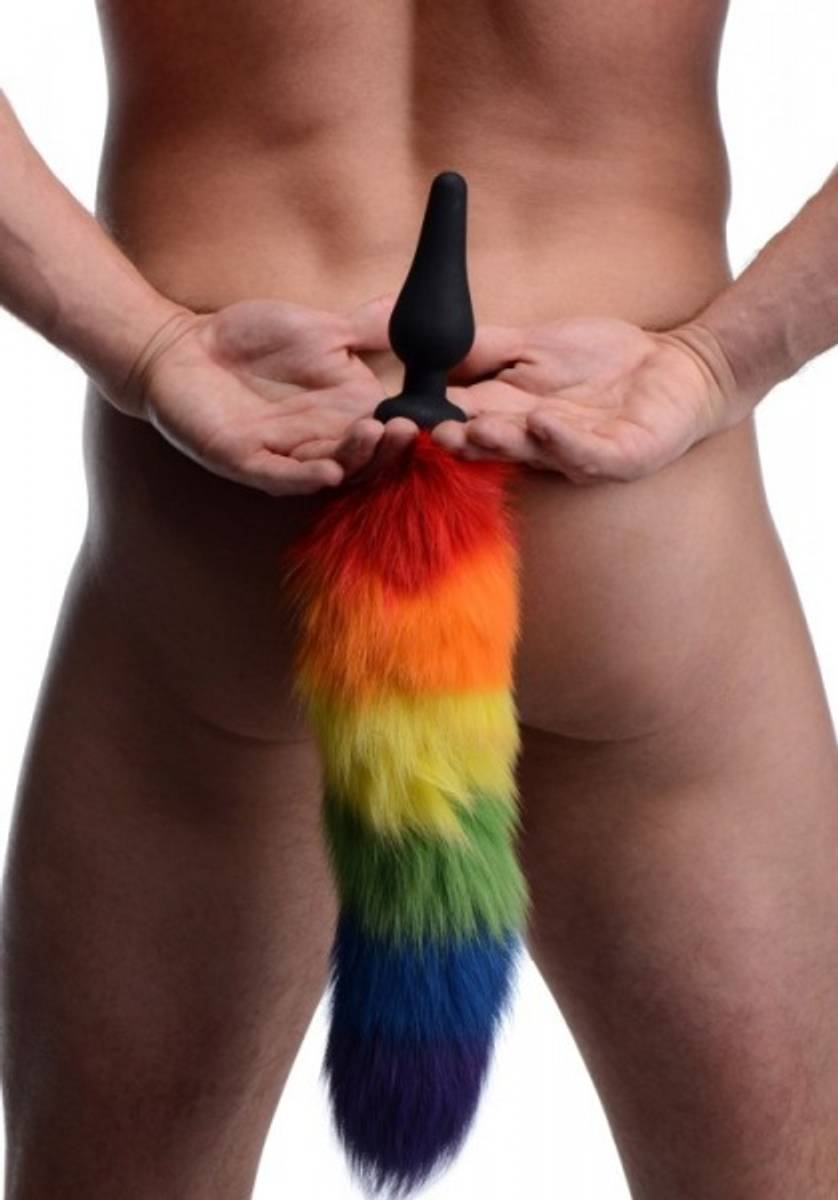 Tailz - Rainbow Tail Anal Plug